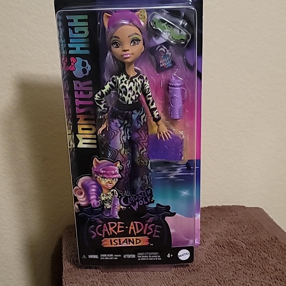 Monster High Doll.  Clawden Wolf